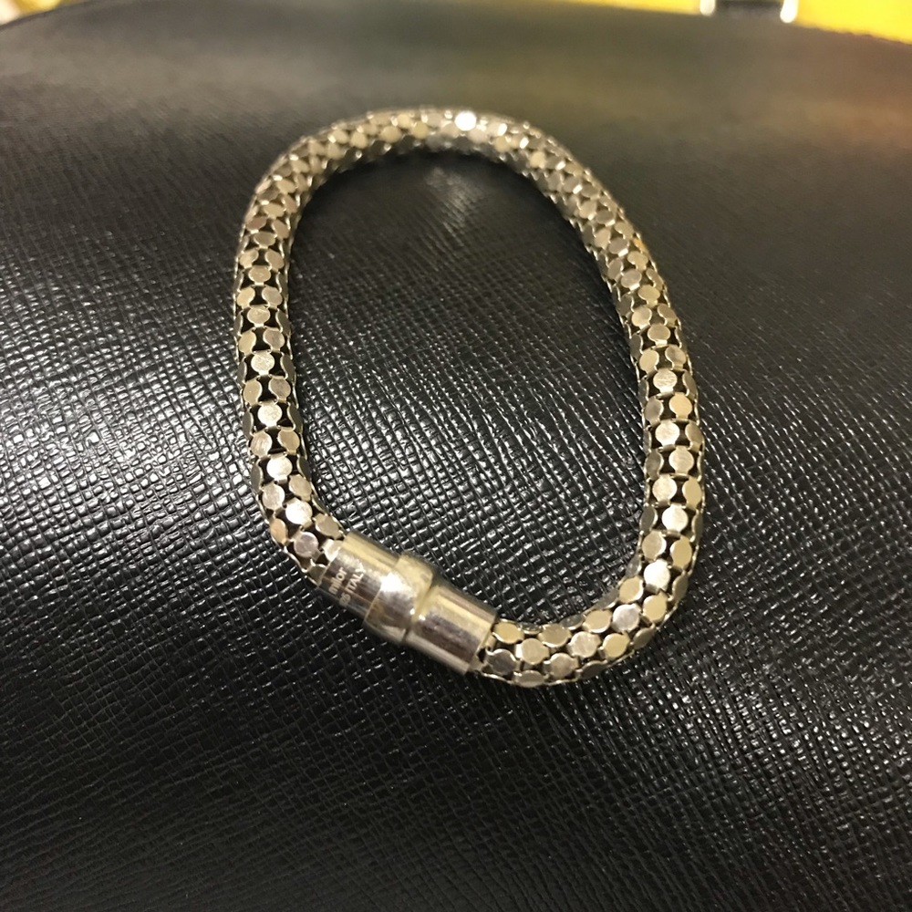 Sterling silver flex bracelet